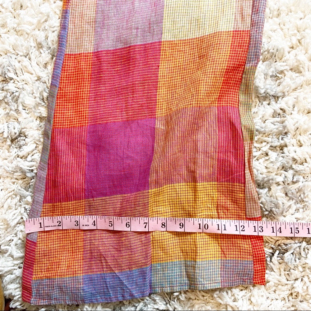 Anthropologie Multicolor Plaid Jumpsuit - Picture 15 of 15